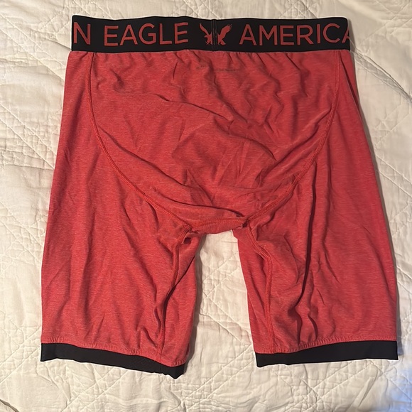 American eagle red orange black flex trunks size small - Picture 2 of 2